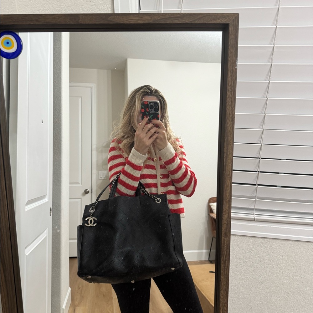 Chanel Double Strap Satchel/Shoulder bag